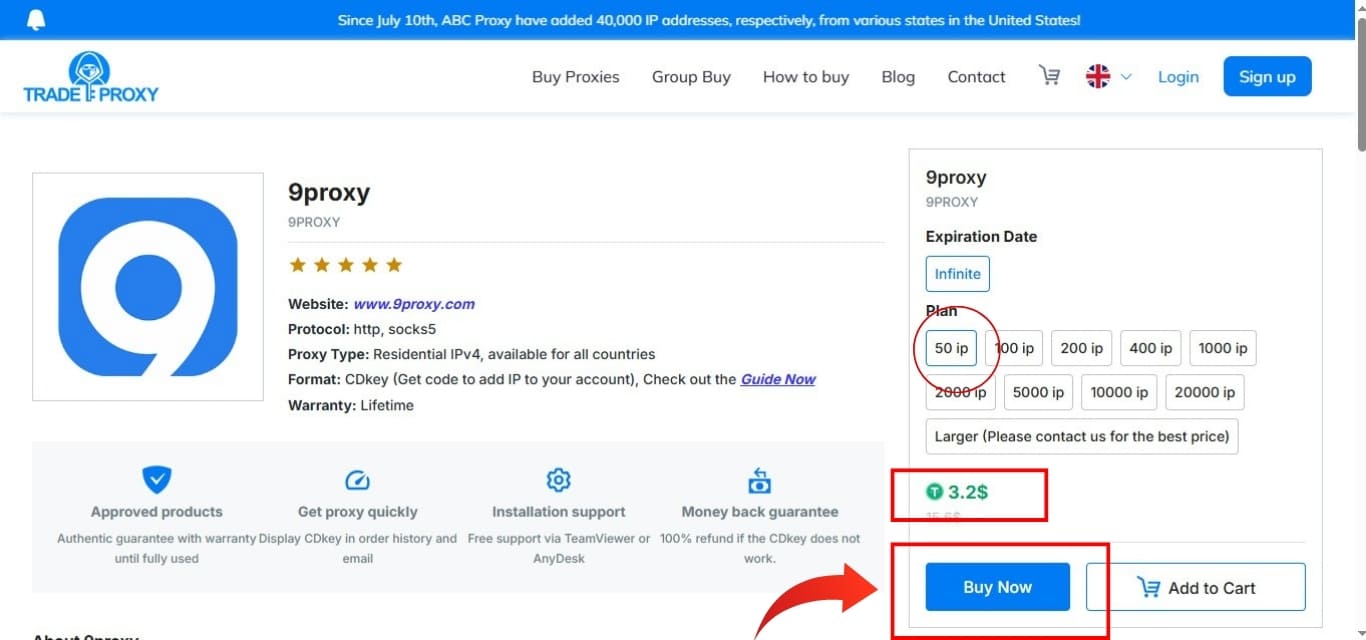 TradeProxy – The Residential IPv4 Proxy Solution for Safe Multi-Account Management, at 3x Lower Cost