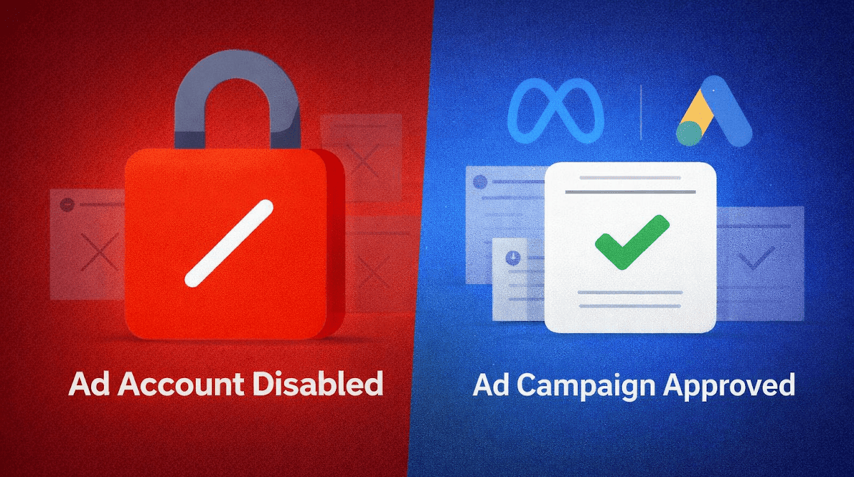Why Ads Get Rejected in Google Ads and Meta